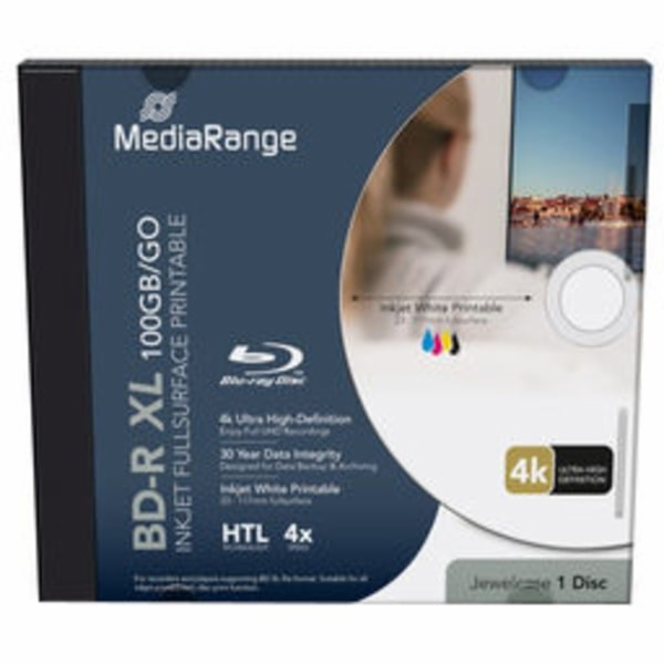 MediaRange MediaRange BD-R XL 100 GB 4x bedruckbar Disc v...