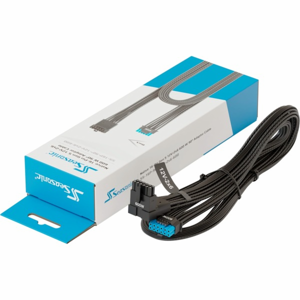 Seasonic adaptérový kabel Gen 5 SS-16P - 90°-12V-2x6-600