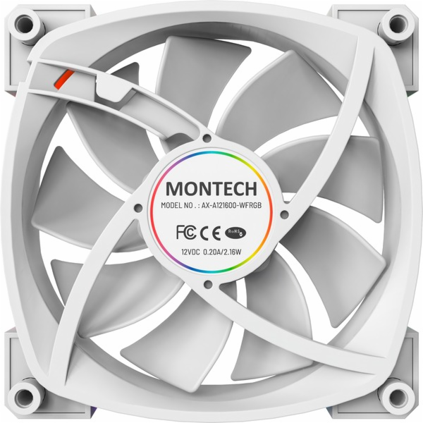 Montech AX120 PWM 120x120x25, skříňový ventilátor