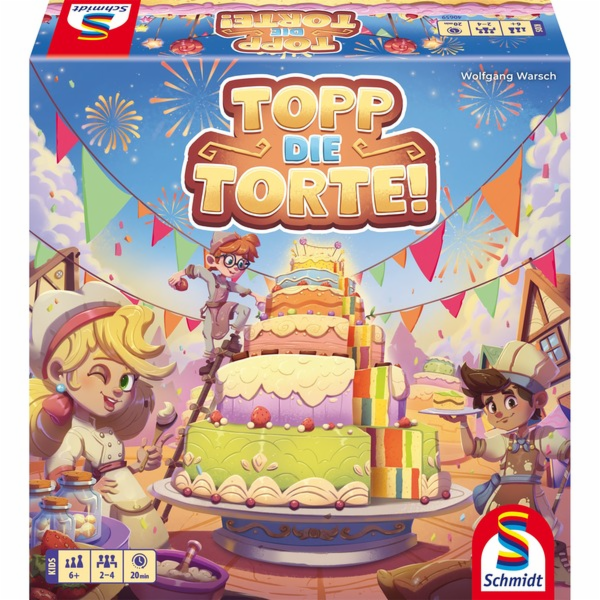 Schmidt Spiele Top the cake!, desková hra