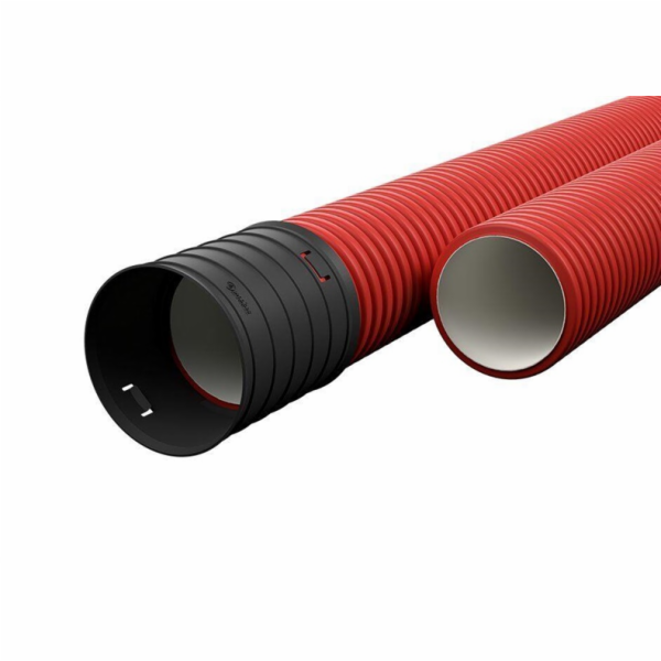 Ochranná trubka kabelů Pipelife HDPE, D50, 750N, 6m