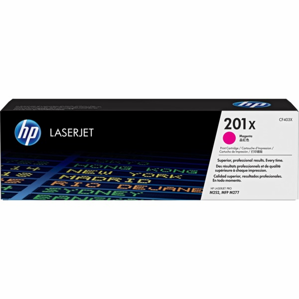HP toner CF 403 X cervena c. 201 X