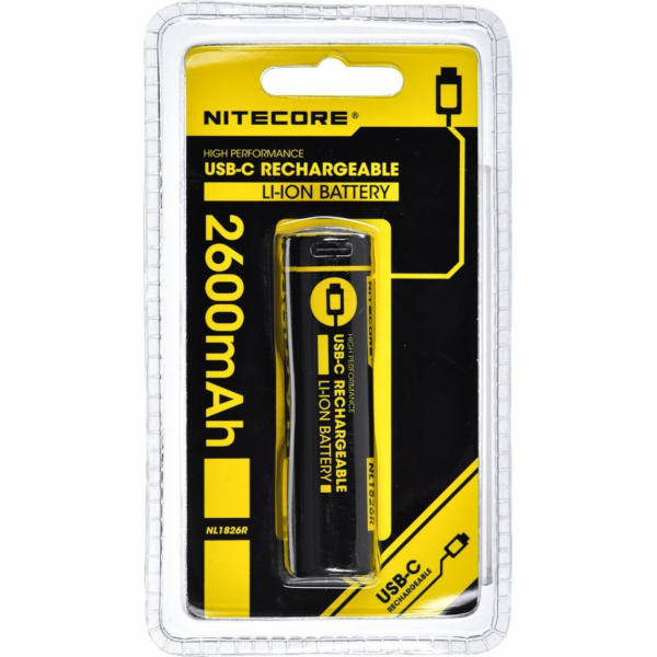 Nitecore NL1835 dobíjecí baterie 18650 Lithium-Ion (Li-Ion)