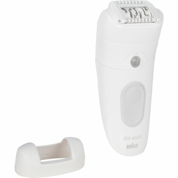 Braun Silk-épil 5-011 (weiß/silber, incl. Aufbewahrungsbe...