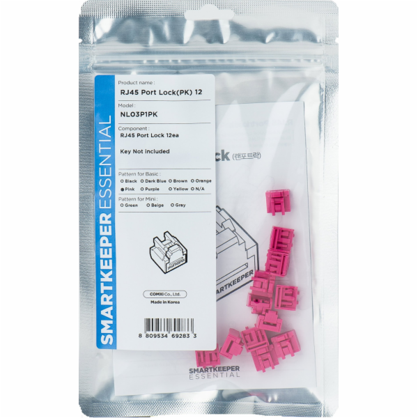 SMARTKEEPER ESSENTIAL RJ45 Port Lock (NL03), zadlabací zámek