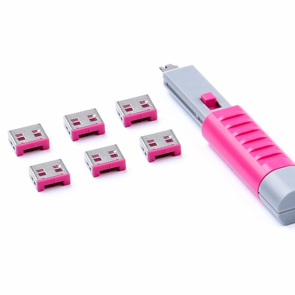 SMARTKEEPER ESSENTIAL USB-A Port Lock (UL03) + Lock Key B...