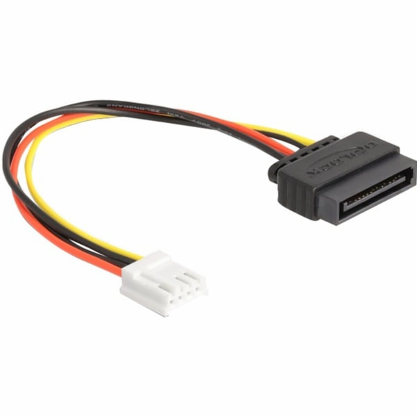 DeLOCK kabel napájecího adaptéru SATA 15 pin samec > 1x d...