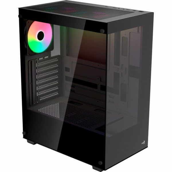 Aerocool Pivot-G-BK-v3, věžová skříň