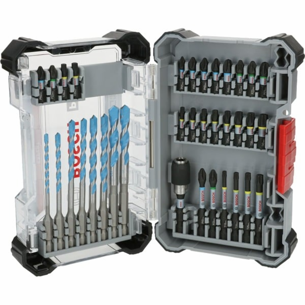 Bosch PRO Impact Mixed Bit Set, 35 kusů, sada vrtáků a bitů