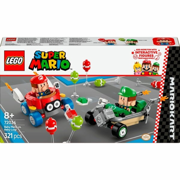 LEGO 72034 Super Mario - Mario Kart: Baby Mario vs. Baby ...