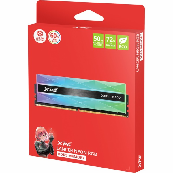 ADATA DIMM 32 GB DDR5-6400 (2x 16 GB) duální sada, RAM