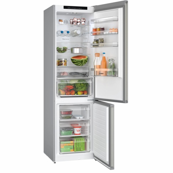 Bosch KGN392IBF Series 4, kombinace chladnička/mraznička