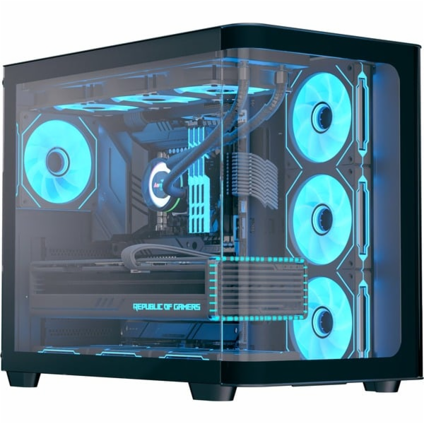 Aerocool P500C-G-BK-v1, věžová skříň