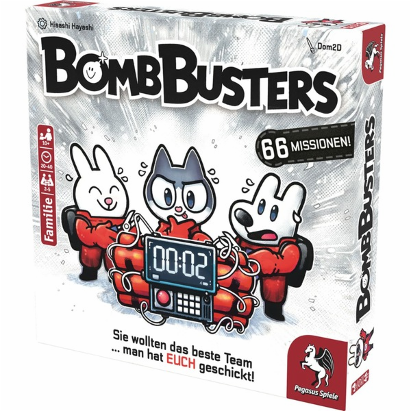 Pegasus Bomb Busters, desková hra