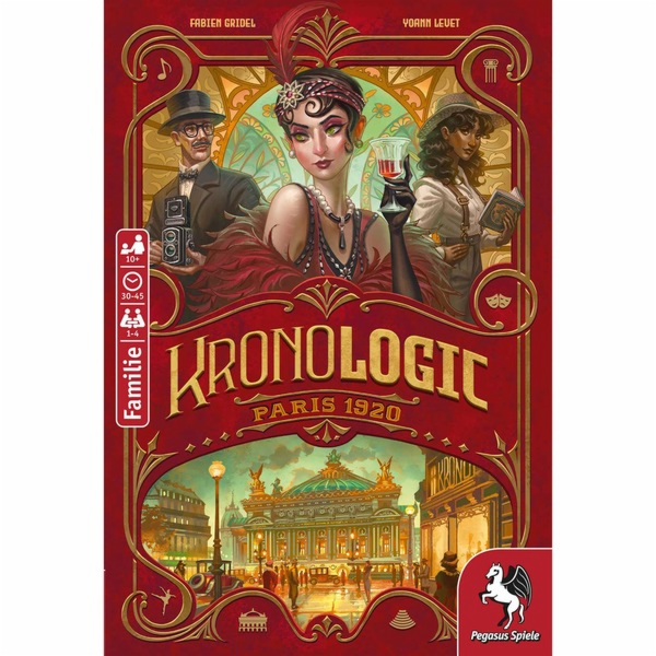 Pegasus Kronologic - Paříž 1920, desková hra