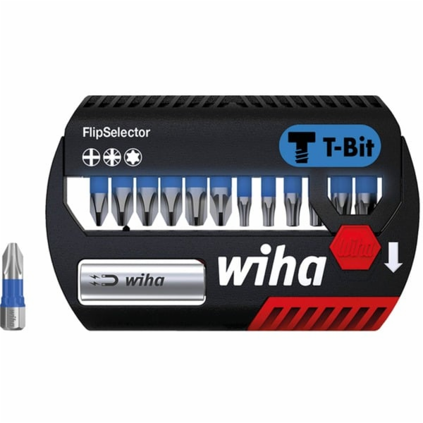 Sada bitů Wiha FlipSelector T-Bit 25mm, 13 kusů