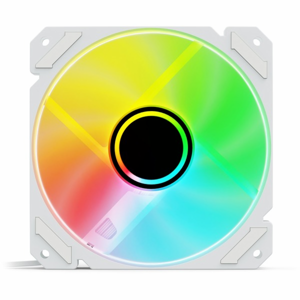 Sharkoon SHARK Mirror RGB PWM, skříňový ventilátor