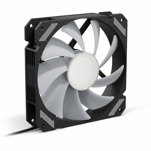 Sharkoon SHARK Mirror RGB PWM, skříňový ventilátor