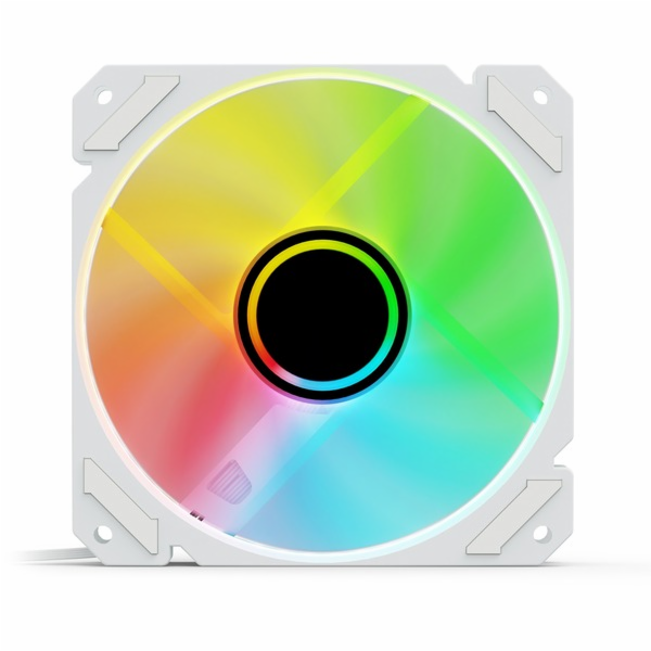 Sharkoon SHARK Mirror RGB PWM REVERSE, ventilátor skříně