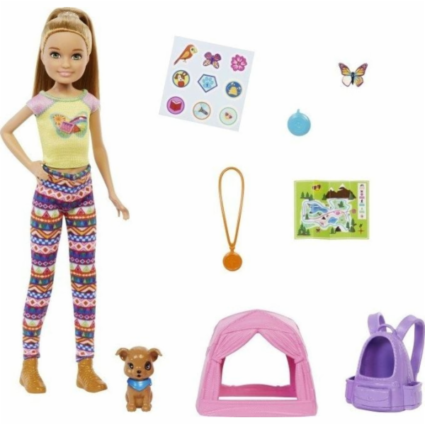 Mattel Barbie “It takes two! Camping” Spielset mit Stacie...