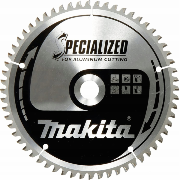 Makita  KRUHOVÁ PILA 190x30x60z SPECIALIZOVANÝ HLINÍK