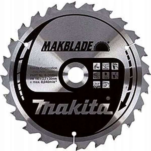 Makita  KRUHOVÁ PILA 255x30x32z MAKBLADE WOOD