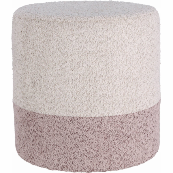 Home Styling Collection Kulatá čalouněná taška ve dvou ba...
