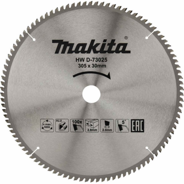 Makita  KRUHOVÁ PILA NA HLINÍK 305x30x100z ECONOMY