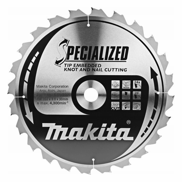 Makita  KRUHOVÁ PILA 355x30x40Z >>>B-33152