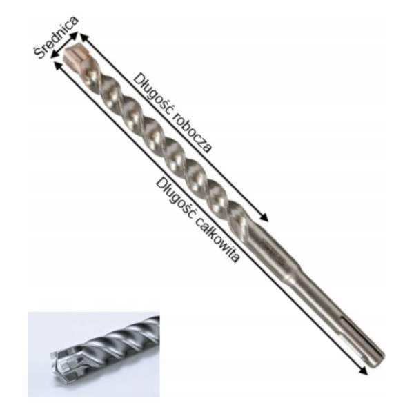 Makita vrtačka MAKITA SDS DRILL NEMESIS2 16*210mm