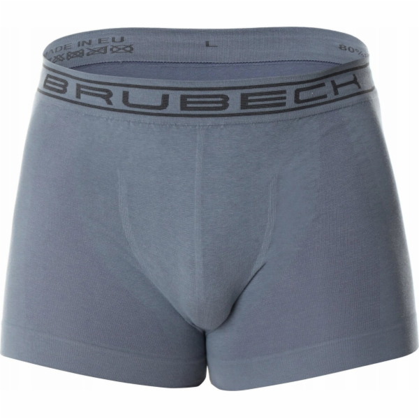 Brubeck BX10050A Pánské boxerky COMFORT COTTON steel S