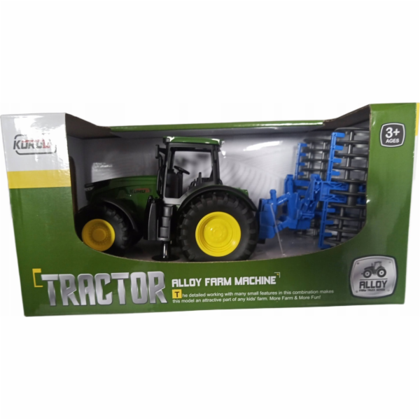 Zahradní traktor Gazelo Traktor se zemědělským strojem G2...