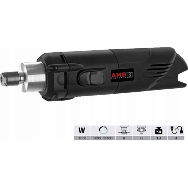 Frézovací motor AMB AMB 1400 FME-P (objímky ER20)