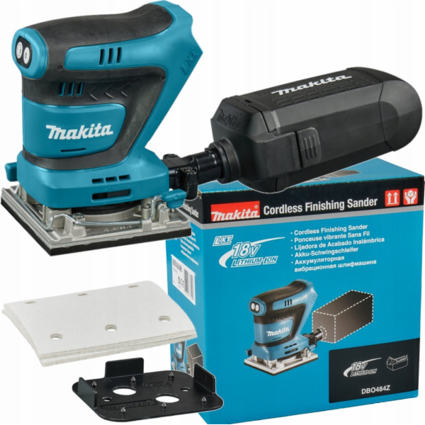 Bruska Makita .OSCILÁTNÍ BRUSKA. 18V DBO484Z 112x102mm