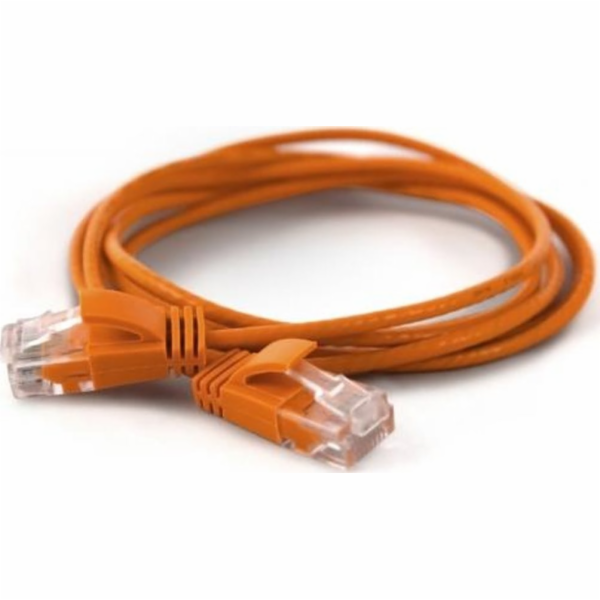 Wantec  7254 U/UTP (UTP) Oranžový 0,2 m Cat6a síťový kabe...