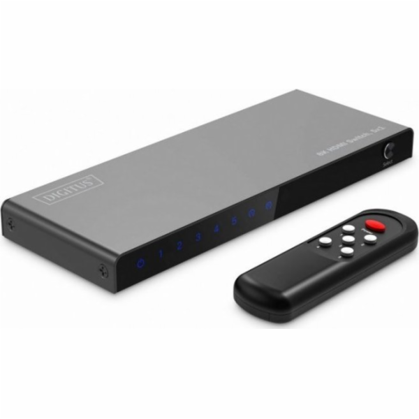 Digitus 8K HDMI přepínač, 5 x 1