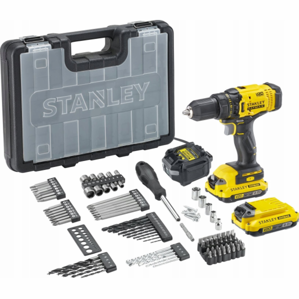 Stanley ST vrtací šroubovák V20 SFMCD715D2AF 60Nm