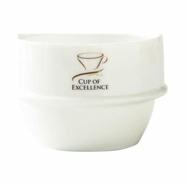 ORIGAMI - Miska na cupping 225ml - Bílá s logem Cup of Ex...