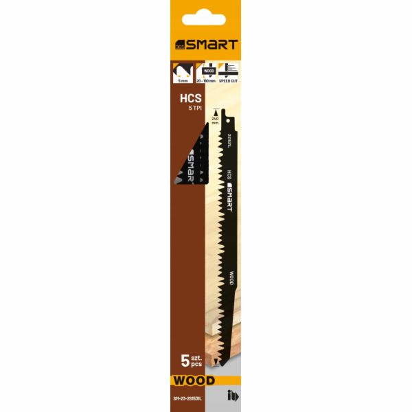 Inteligentní čepel pro Saw Sabre. 225 mm 5 TPI rychlost z...