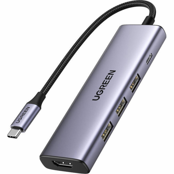 UGREEN Revodok 5-in-1 4K HDMI USB-C Hub mit 3x USB-A 3.0