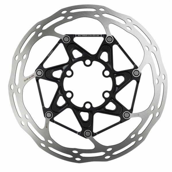 Brzdový kotouč SRAM Centerline 2 piece - 160mm black - 6 děr