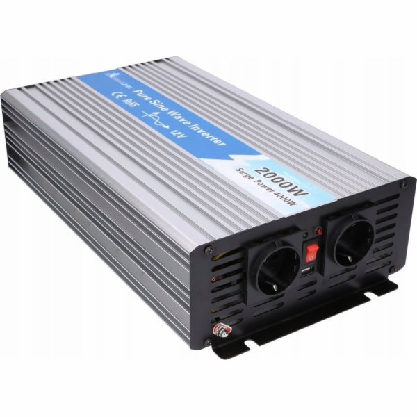 Extralink OPIP-2000W | Měnič napětí | automobilový 12V 20...