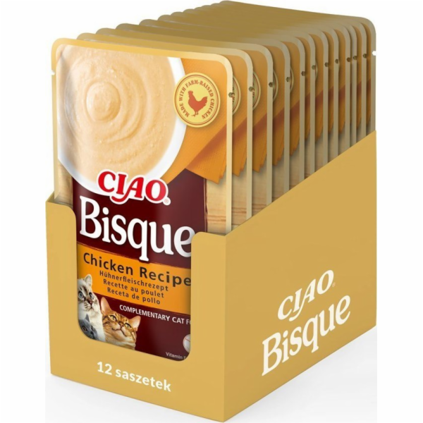 INABA Ciao Bisque Chicken Kuřecí polévka - pochoutka pro ...