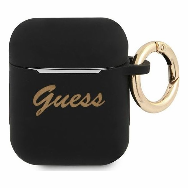Guess GUA2SSSK Silikonové ochranné pouzdro Vintage Script...