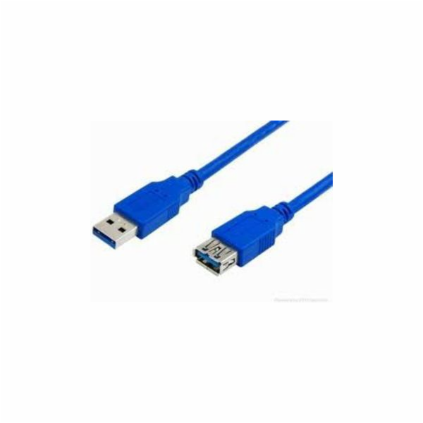 MediaRange USB-A – USB-A kabel USB 1,8 m modrý (MRCS151)