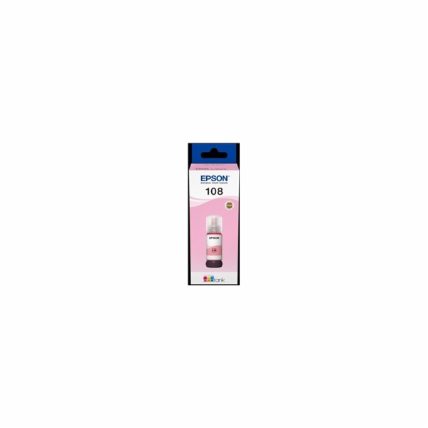 EPSON 108 EcoTank Light Magenta ink bottle