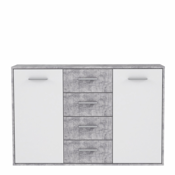 Komoda Domoletti Antuza NTU231-C251, 122,6 x 34,2 x 88,1 cm