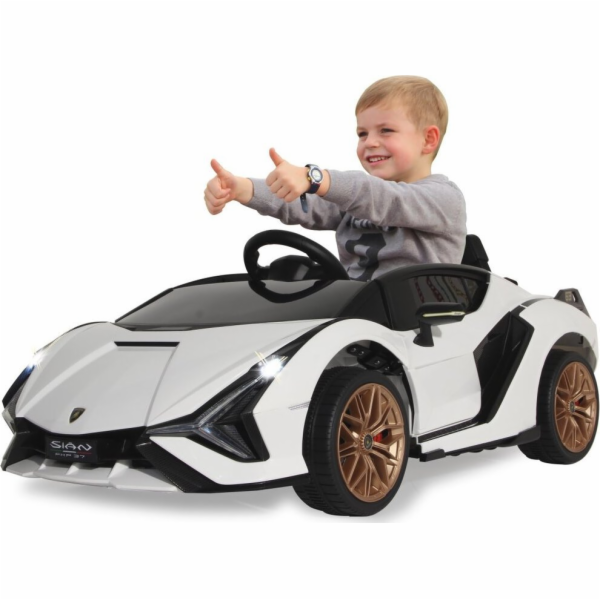 Jamara  Ride-on Lamborghini Sian weiß 37 Mhz 3+