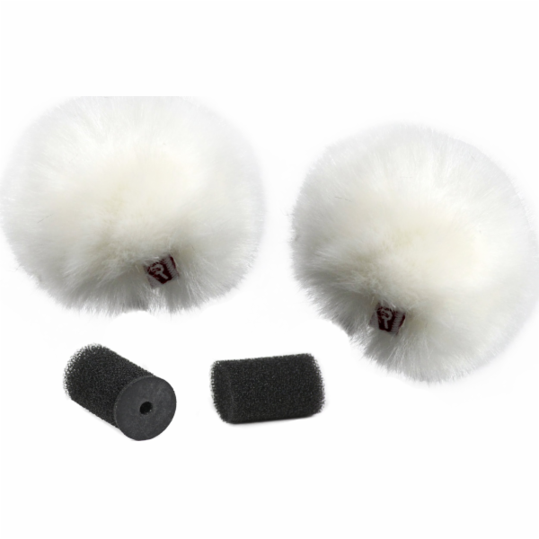 Rycote  White Lavalier Windjammer - pár