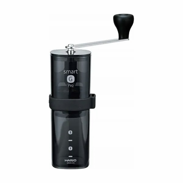 Hario  - Smart G PRO Coffee Mill Transparent Black